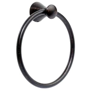 Somerset Wall Mount Round Closed Towel Ring Bath Hardware Accessory in Venetian Bronze