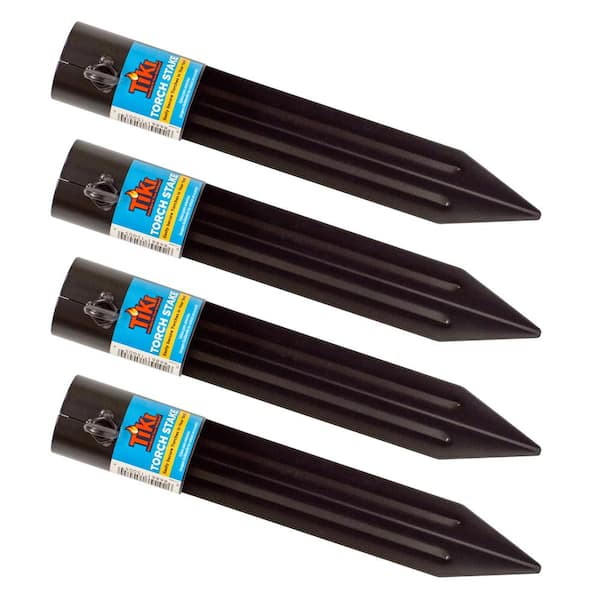 TIKI 4-Pack Torch Stake 10.75 in.