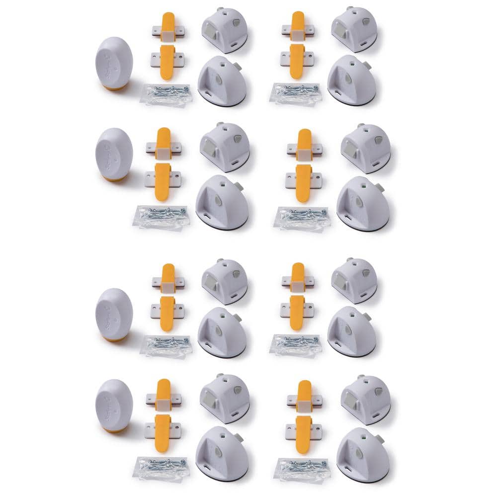 Safety 1st Spring Loaded Cabinet and Drawer Latches (10-Pack) 48392 - The  Home Depot