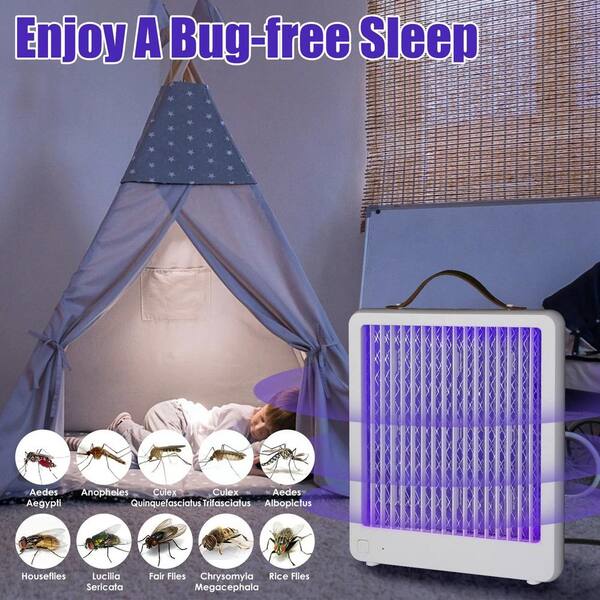 Misopily Indoor Outdoor Mosquito Lamp Insect Killer w/ Handle