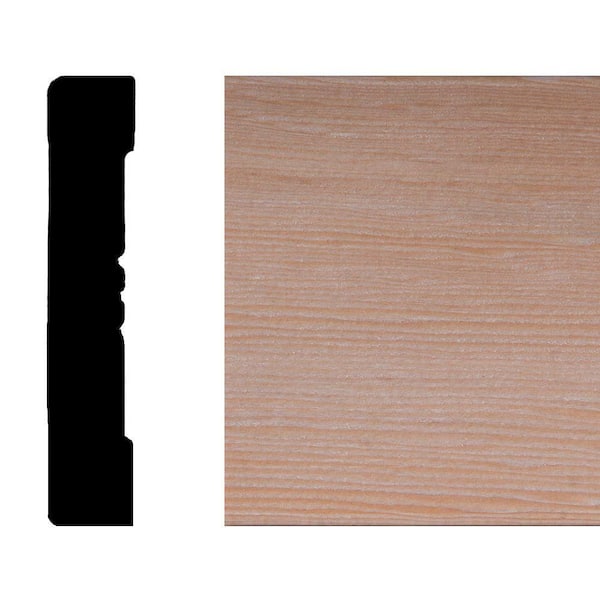 Builder's Choice LWM 433 5/8 in. x 3-1/4 in. Hemlock Wood Casing Moulding