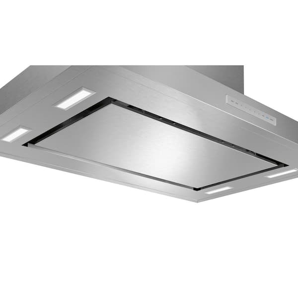 thermador island range hood