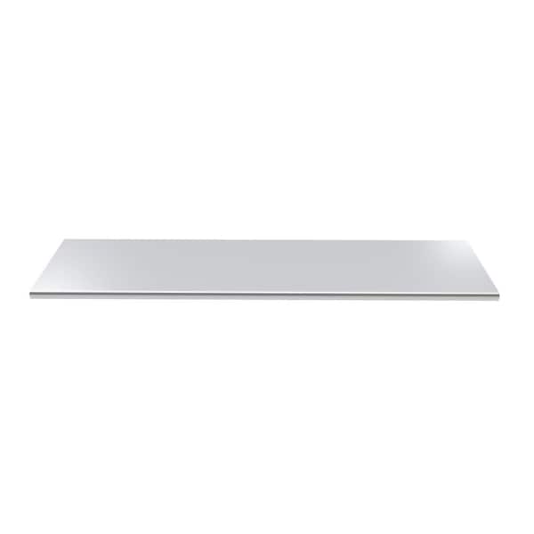 Edge Pulls 5-1/16 in. (128mm) Modern Polished Chrome Cabinet Edge Pull