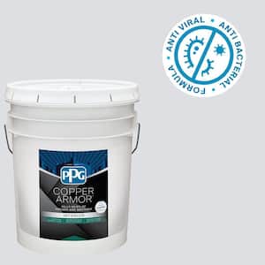 5 gal. PPG1043-3 Wayward Winds Eggshell Antiviral and Antibacterial Interior Paint with Primer