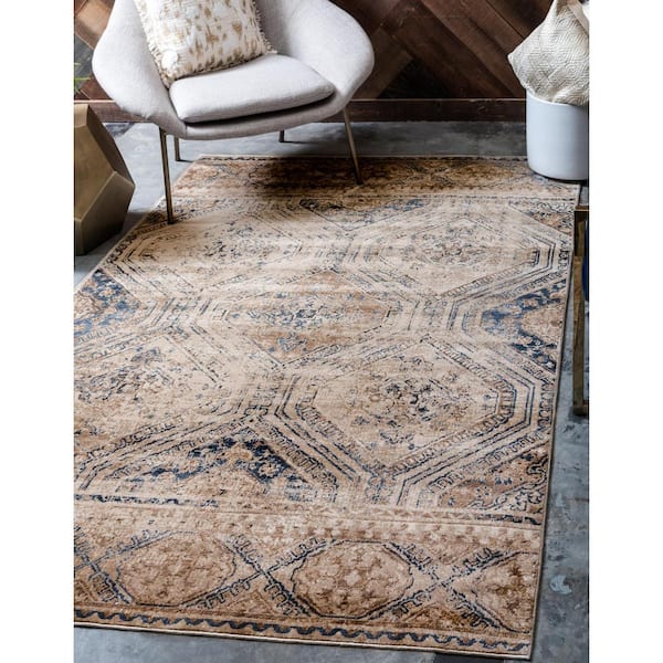 Chateau Jackson Navy Blue 10' 0 x 14' 5 Area Rug