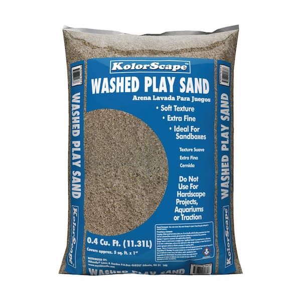 Unbranded 0.4 cu. ft. Washed Play Sand