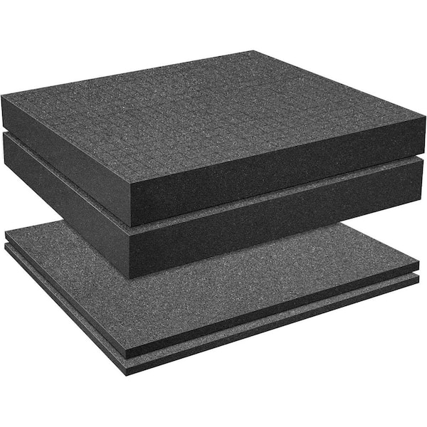 Pick Apart Inserts for Board Game Boxes and Storage Drawers - Two Sizes Pre Cut Foam Sheets for Custom Organization