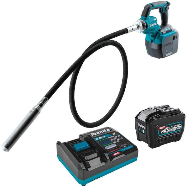 Makita 40V max XGT Brushless Cordless 8' Concrete Vibrator Kit (8.0Ah)