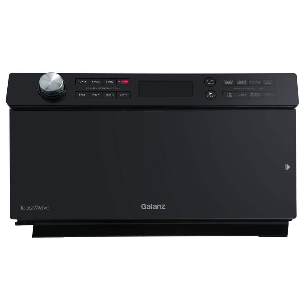 1.2 cu. ft. Countertop ToastWave 4-in-1 Convection Oven, Air Fry, Toaster Oven, Microwave in Black