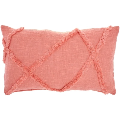 salmon throw pillows