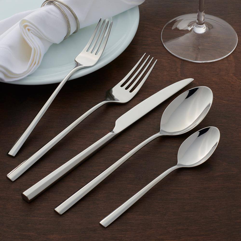 Oneida Oneida Doublet 20 Piece Everyday Flatware Set, Service For 4