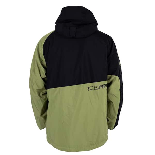 Clam Ice Armor Delta Float Parka 3XLarge Green and Black Folds of