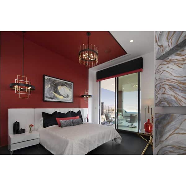 Adagio Collection 6-Light Black Pendant