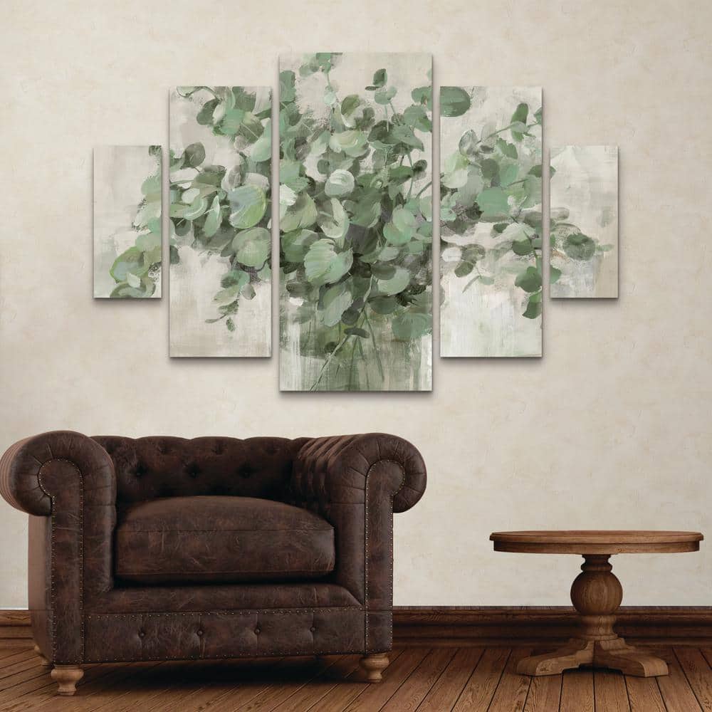 Danhui Nai Scented Eucalyptus Neutral 5-Piece Canvas Wall Art Set