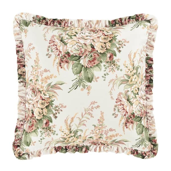 Unbranded Estelle Coral Polyester Euro Sham