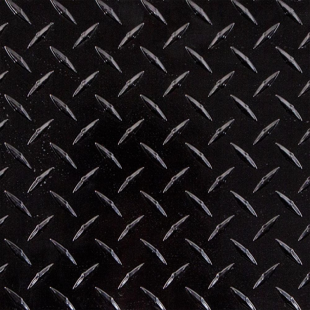 12 in. x 24 in.-0.063 in. Thick Black Aluminum Diamond Tread Plate Sheet Metal price history on PriceWatchPro