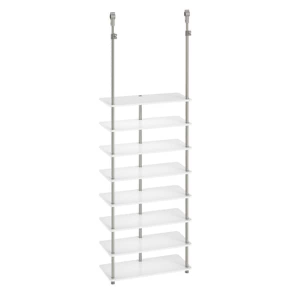 11.61 in. D 77.05 in. H 25.19 in W Multipurpose Closet Maximizer-Wire Closet System