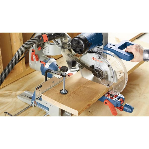 Bosch CM10GD 15 Amp Corded 10 in. Dual-Bevel Sliding Glide Miter Saw with 60-Tooth Carbide Saw Blade - 3