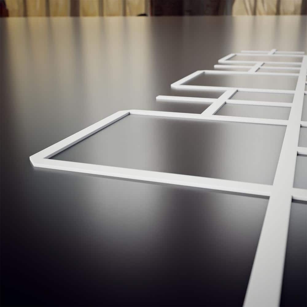 Large White PVC Decorative Fretwork Wall Panels