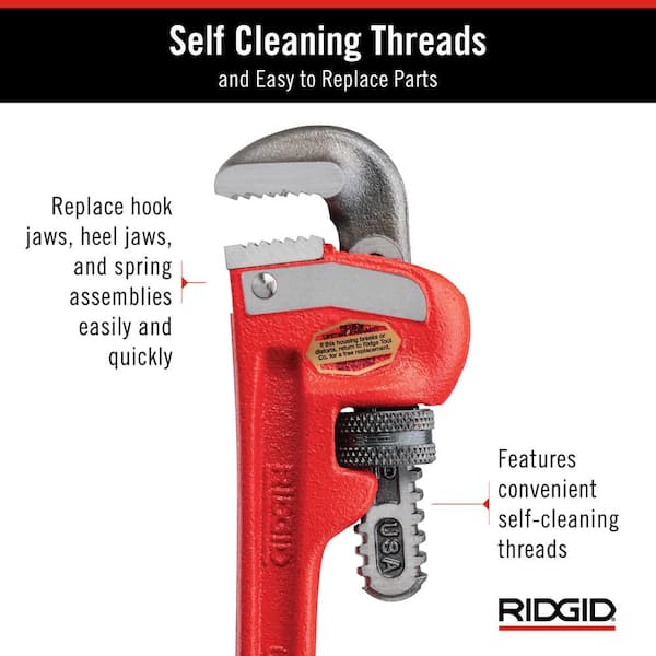 Reviews for RIDGID 6 in. Straight Pipe Wrench for Heavy-Duty