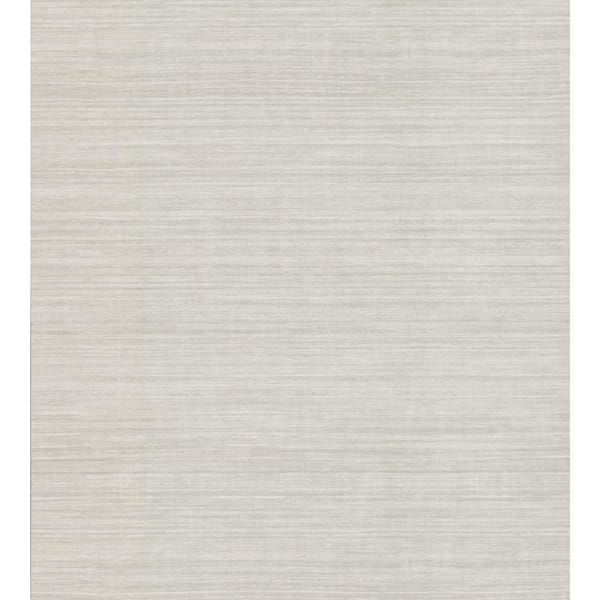 Off White Silk Elegance Paper Wallpaper Matte, 27 in. x 27 ft.