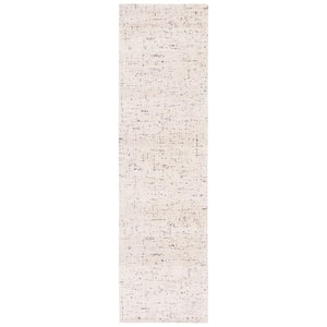Classic Vintage Natural/Ivory 2 ft. x 8 ft. Distressed Runner Rug