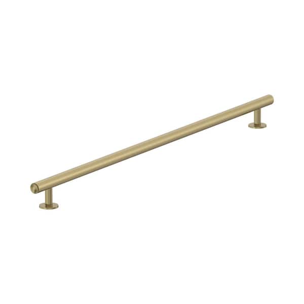 Amerock Radius 24 in. (610mm) Modern Golden Champagne Bar Appliance Pull