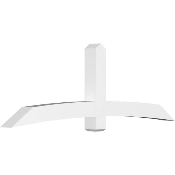 Ekena Millwork Bellingham 96 in. W x 32 in. H x 6 in. D Signature Polyurethane Bracket