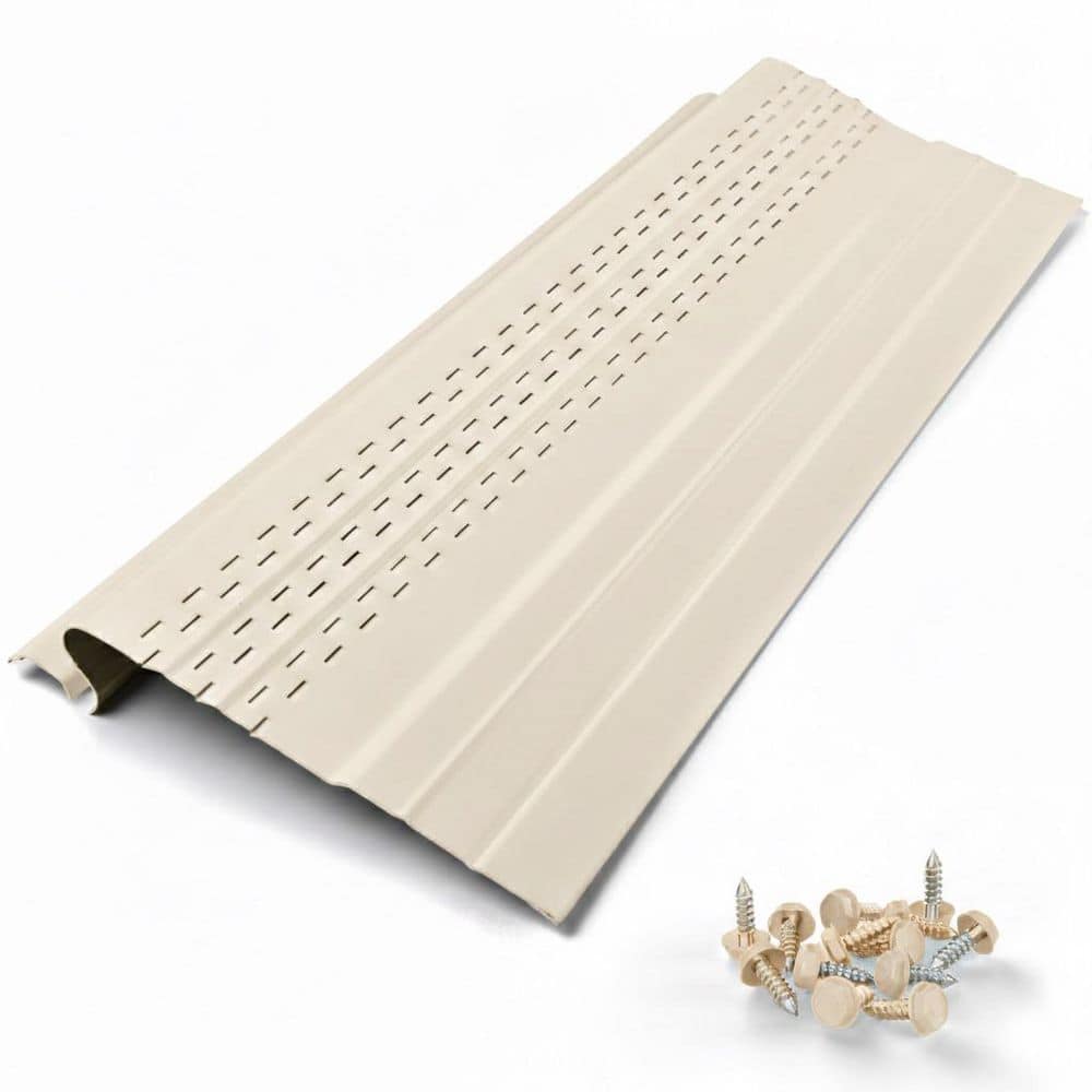 WATERLOCK Pro [8.5 in. x 100 ft.] Gutter Guard for K-Style, Half Round ...