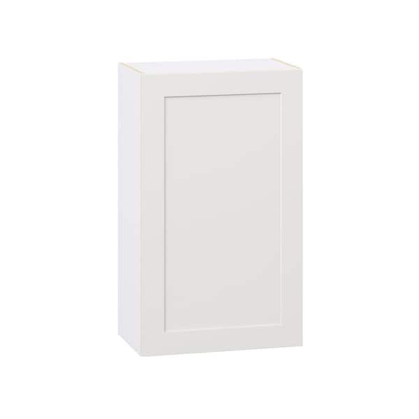 Roseland 24 in. W x 14 in. D x 40 in. H Assembled Shaker Wall Kitchen Cabinet in Warm White