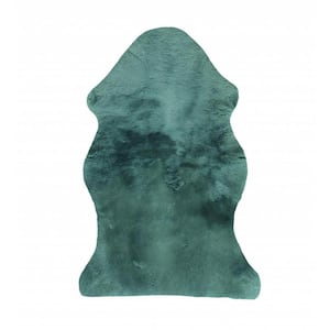 Charlie Emerald Solid Polyester Throw Blanket