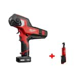 M12 12-Volt Lithium-Ion Cordless 600 MCM Cable Cutter Kit with Free M12 3/8 in. Ratchet