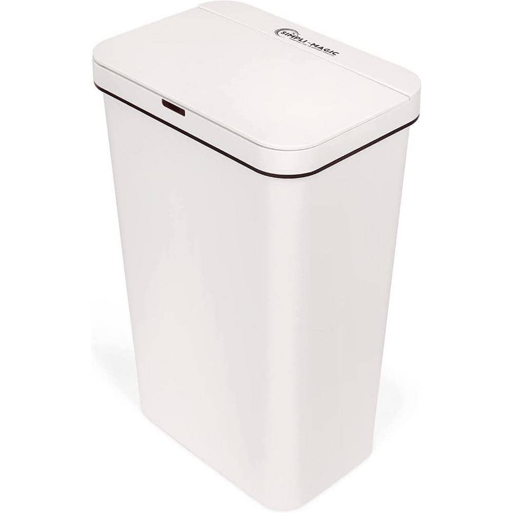 Hefty Touch Lid 13.3 Gallon Trash Can, Red Reviews 2023