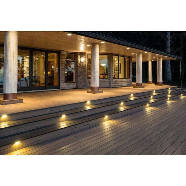 Composite Legacy 5/4 in. x 6 in. x 12 ft. Grooved Tigerwood Composite Deck Board (Actual: .94 in. x 5.36 in. x 12 ft.)