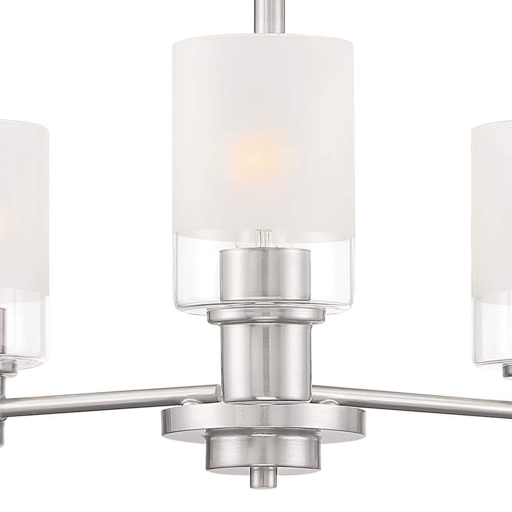 Cedar Lane Brushed Nickel 3-Light Mini Chandelier