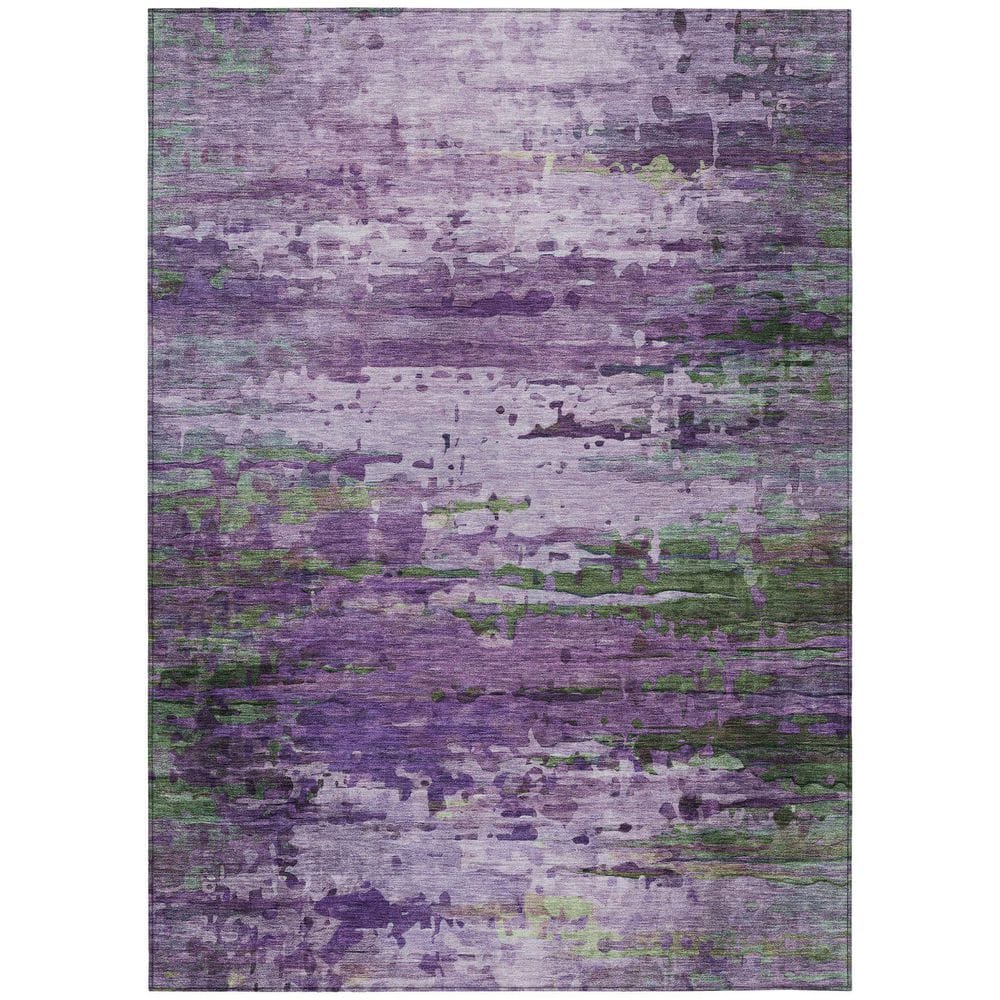 Chantille Machine Washable Indoor/Outdoor Abstract ACN2035 Purple 2 ft. 6 in. x 3 ft. 10 in. Area Rug price history on PriceWatchPro