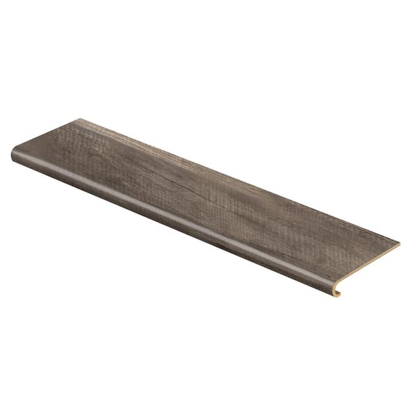 Cap A Tread Grey Oak 47 in. Length x 12-1/8 in. Deep x 1-11/16 in. Height Laminate to Cover Stairs 1 in. Thick