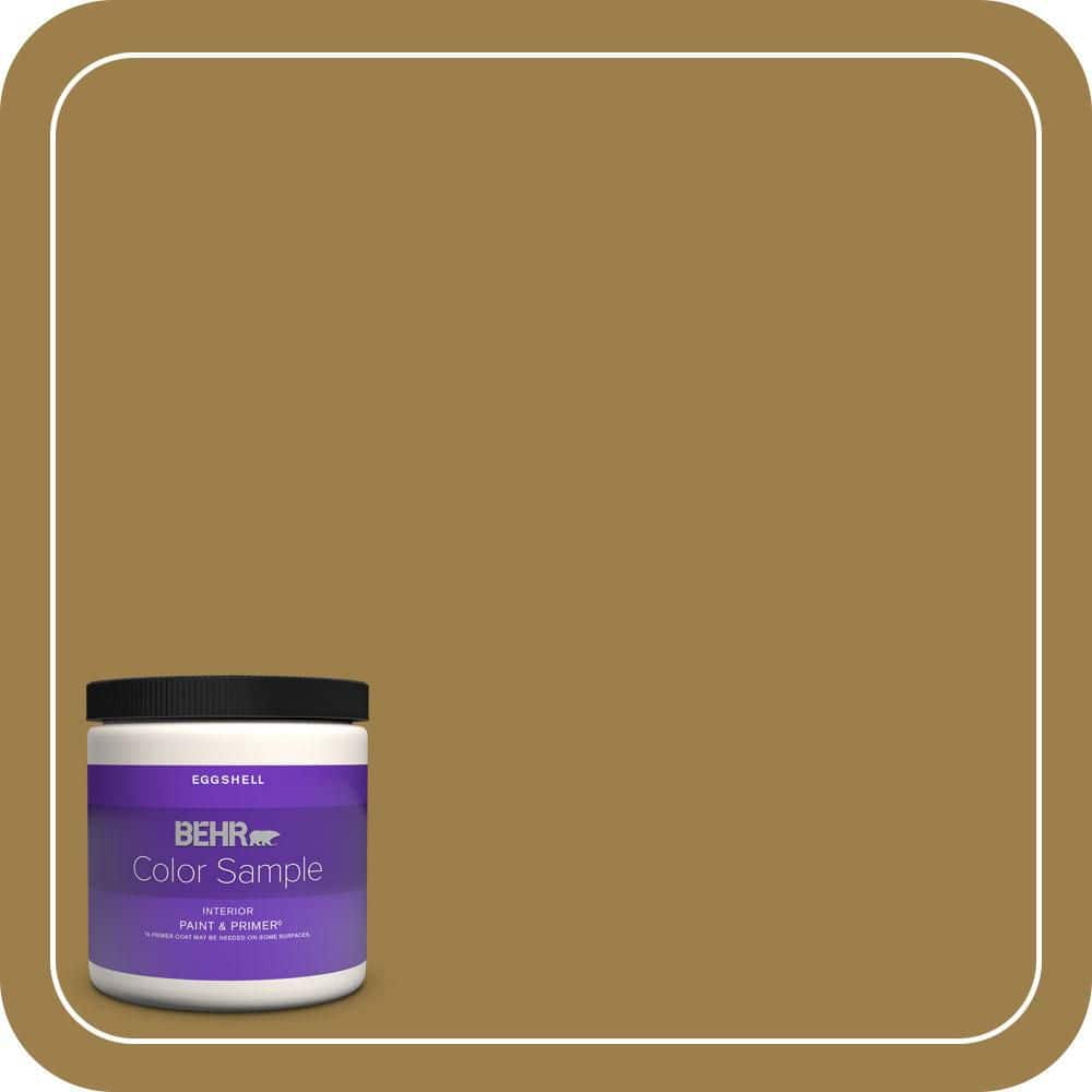 8 oz. #S310-6 Gold Ink Eggshell Enamel Interior Paint & Primer Color Sample price history on PriceWatchPro