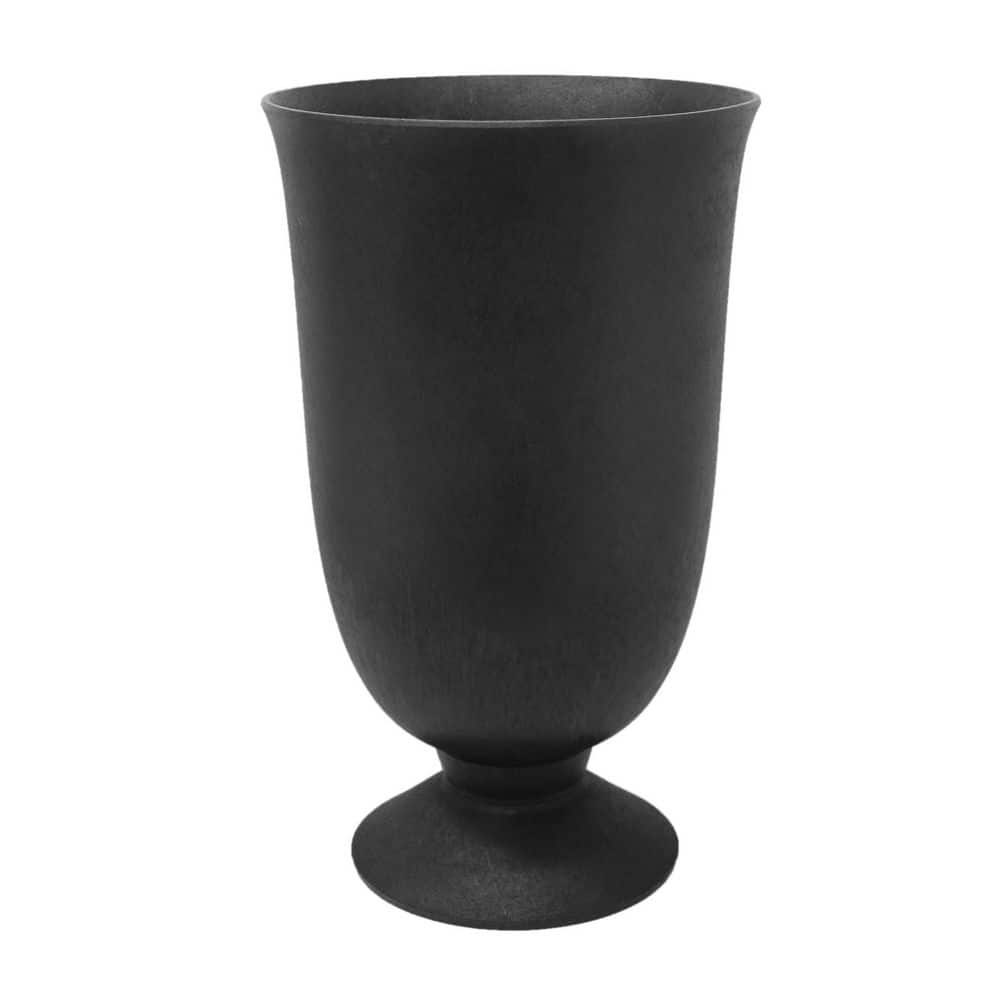 14 in. x 23 in. Cadence Modern Urn Planter In Black price history on PriceWatchPro