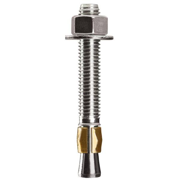 1/2" X 4-1/4" Wedge Anchors - 304 Stainless Steel, 25 Per Box (Wej-It Ankr-Tite)