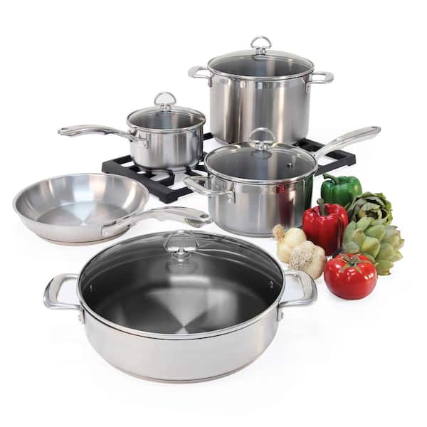 Luxury cooking ware 12pcs stainless-steel cookware set Bohmann cookware -  CNPOCOCINA