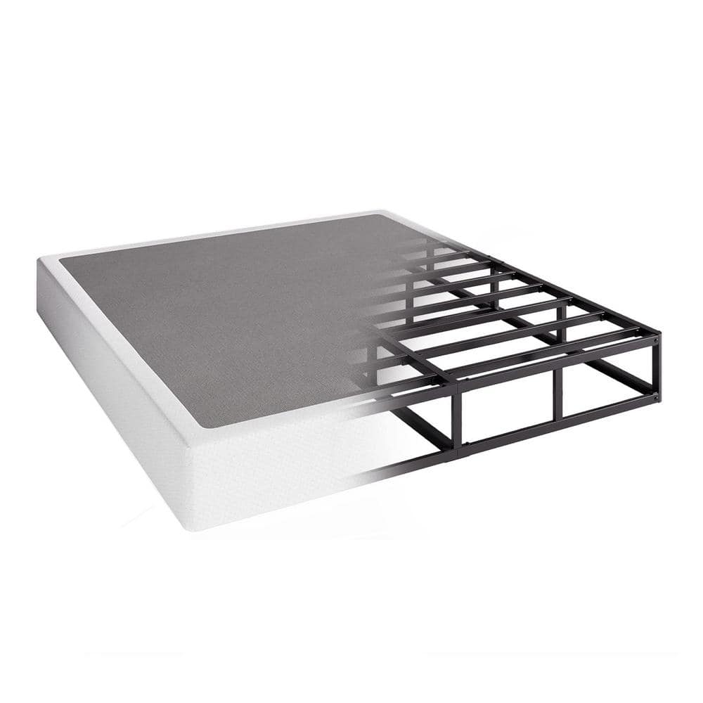 Queen Size 6 in. Heavy Duty Metal Box Springs Mattress Foundation with Easy