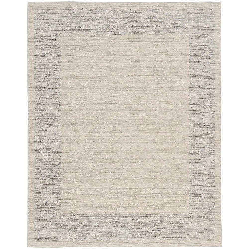 Andes Ivory Grey 9 ft. x 12 ft. Abstract Contemporary Area Rug price history on PriceWatchPro