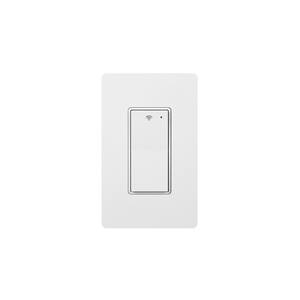 10 Amp 3-Way Smart Home Specialty Light Switch with Wi-Fi and Bluetooth Technology, White (1-Pack) Powered by Hubspace