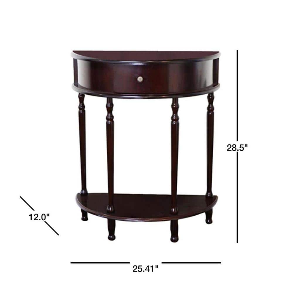 Espresso Storage End Table - thumbnail 10