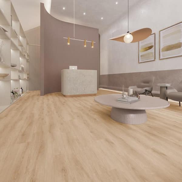 Take Home Sample - GlueCore Pro Ivory Luxury Vinyl Flooring