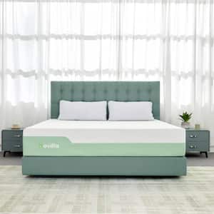 Comfort Queen Medium 12 in. Cooling Foam Mattress, Breathable and Supportive