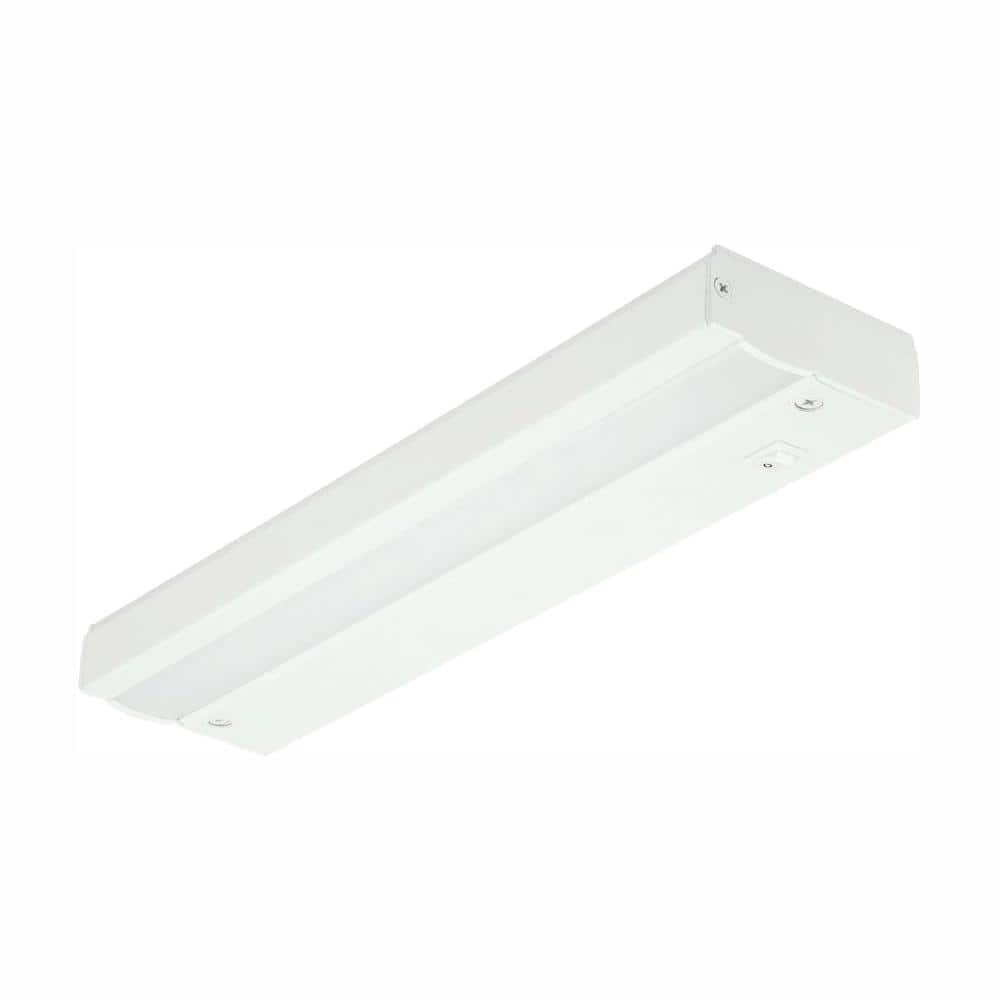 commercial electric led white direct wire under cabinet light