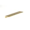 Richelieu Hardware Lincoln Collection 7 9/16 in. (192 mm) or 16 3/8 in.  (416 mm) Brushed Champagne Bronze Modern Cabinet Finger Pull BP9898416CHBRZ  - The Home Depot
