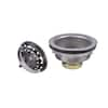 Dearborn Brass 4 in. Threaded Deep-Locking Cup Kitchen Sink